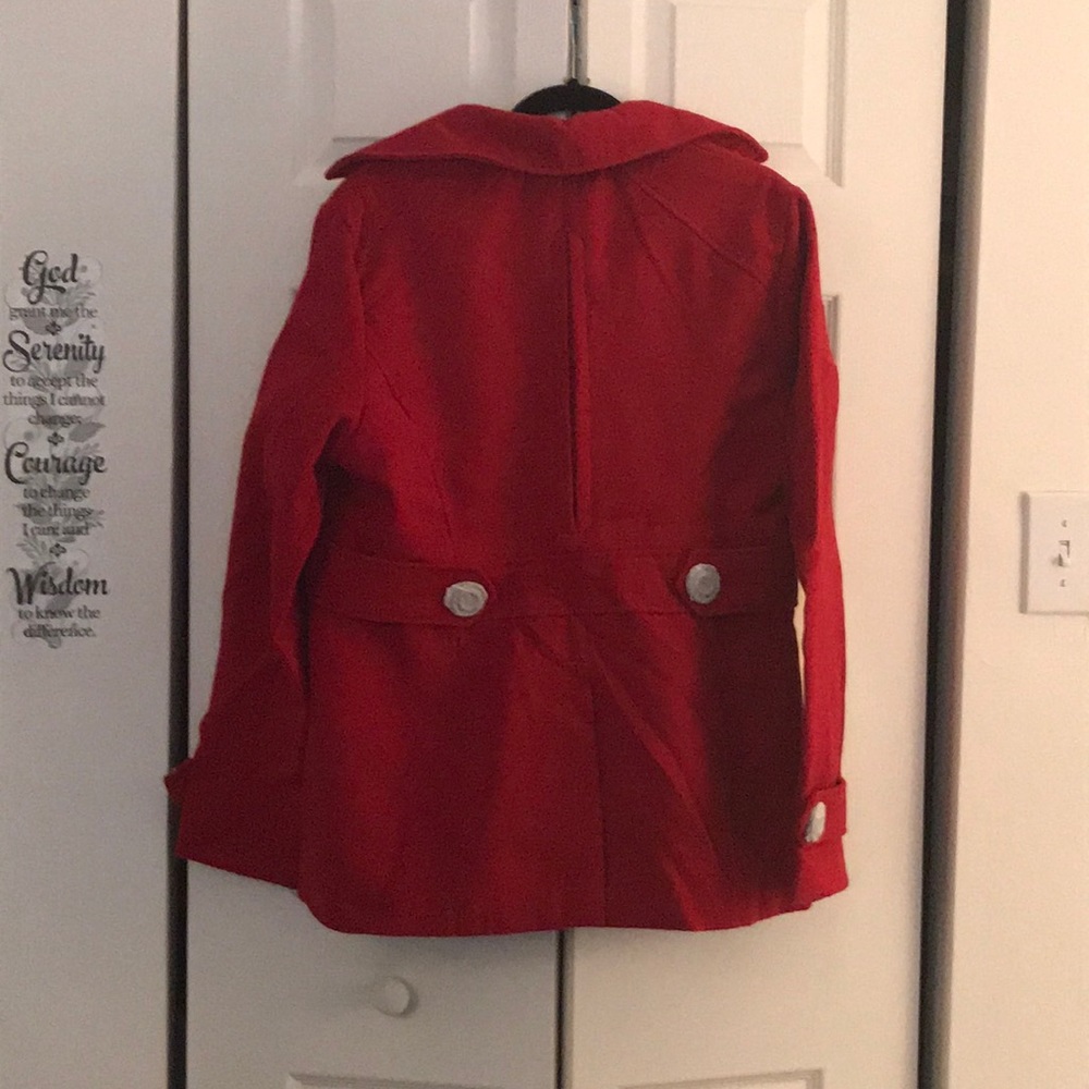 Red wool jacket - Picture 2 of 2
